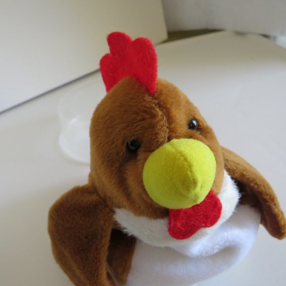CHICKEN 6" Plush Stuffed Animal Farmhouse brown broody hen - Picture 5 of 9